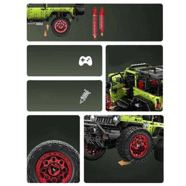 THE ULTIMATE 1:6 SCALE OFF ROADER | 2544PCS - Image 9