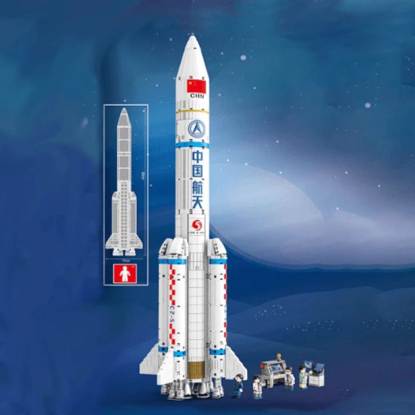 CRYOGENIC LIQUID LAUNCH VEHICLE | 1201PCS - Image 2