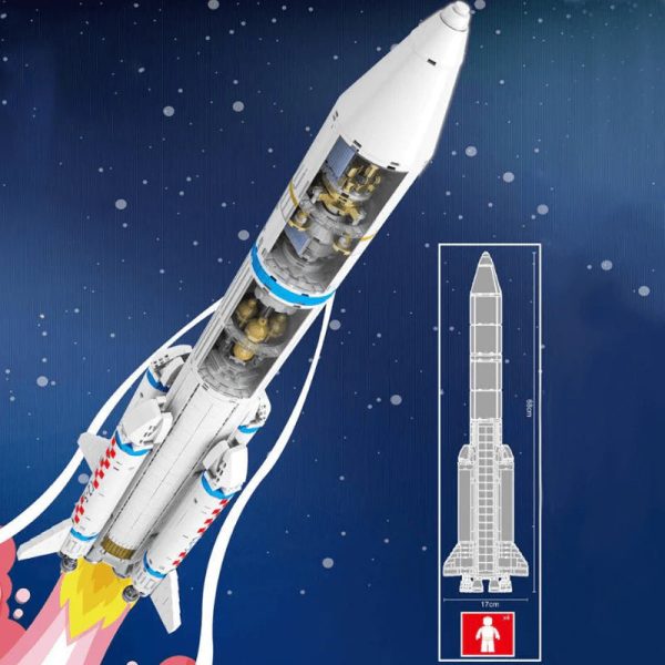 CRYOGENIC LIQUID LAUNCH VEHICLE | 1201PCS - Image 3