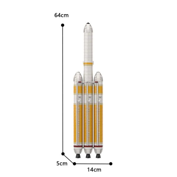 DELTA IV HEAVY WITH PARKER SOLAR PROBE | 1912PCS - Image 5