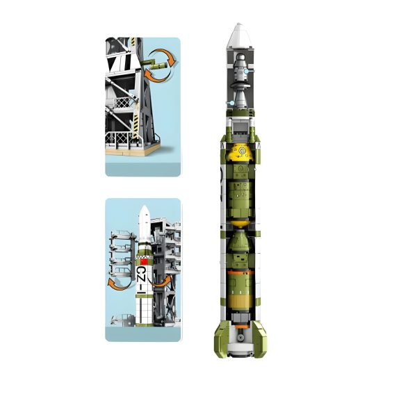 DONGFANGHONG SATELLITE LAUNCH PAD | 1626PCS - Image 3