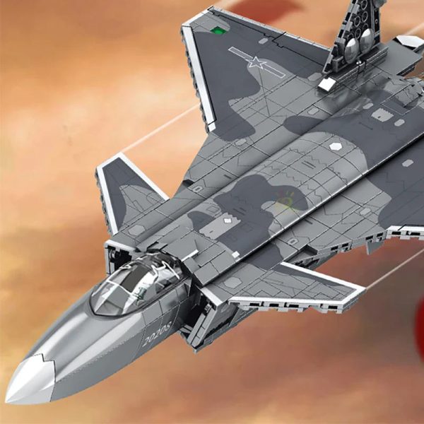 J-20 FIGHTER AIRCRAFT | 774PCS - Image 3