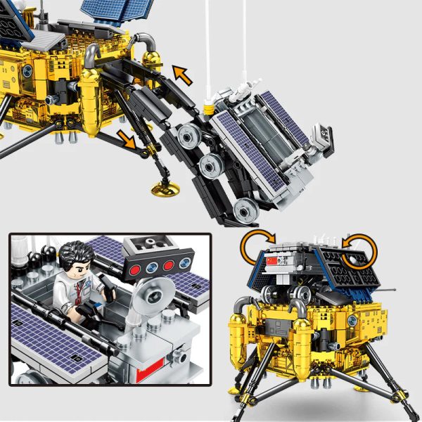 LUNAR PROBE | 705PCS - Image 4