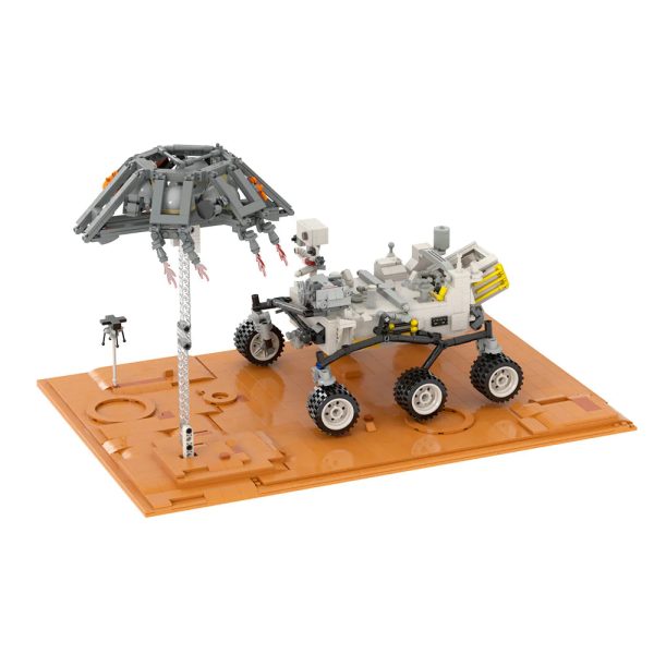 MARS ROVER WITH MARS BASE | 1621PCS - Image 3