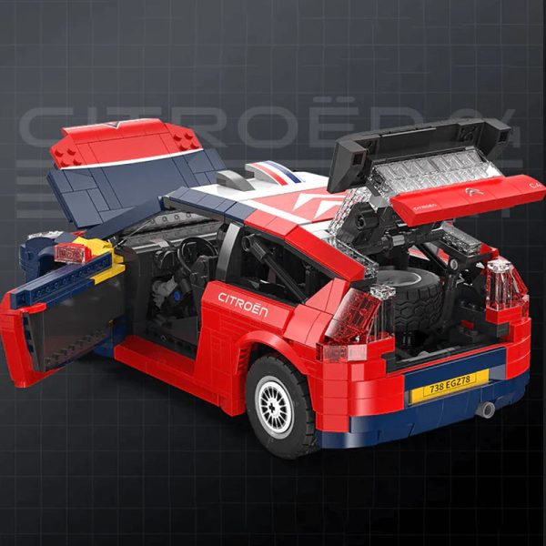 REMOTE CONTROLLED 2008 CITROEN C4 WRC | 1568PCS - Image 12