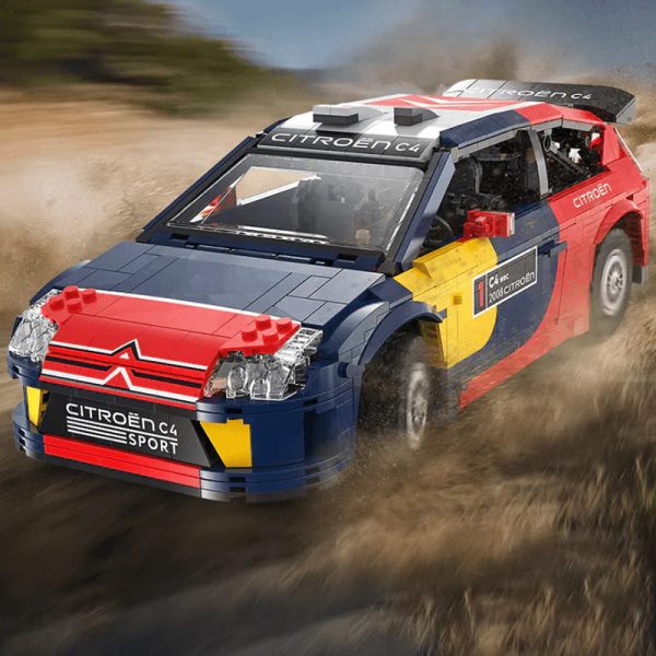 REMOTE CONTROLLED 2008 CITROEN C4 WRC | 1568PCS - Image 5