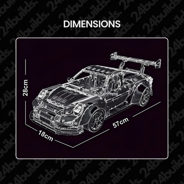 REMOTE CONTROLLED GT2 RS | 3390PCS - Image 8