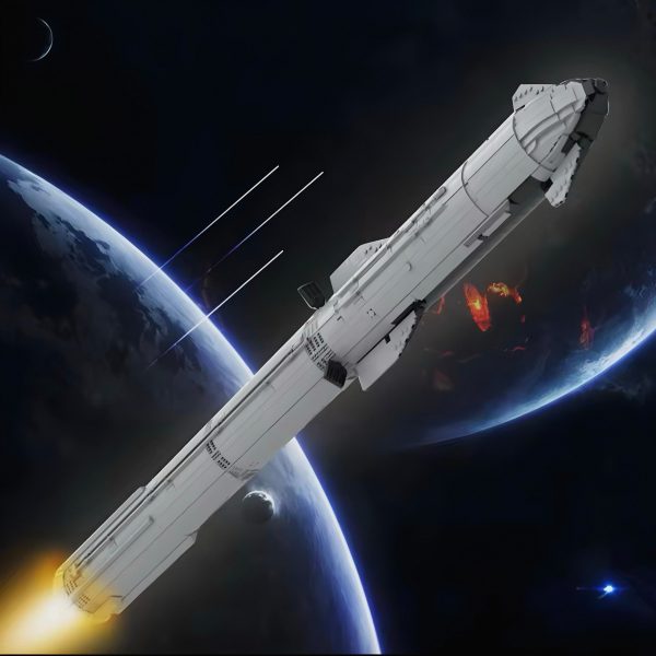 S24/B7 109CM STARSHIP & SUPER HEAVY | 3186PCS - Image 4