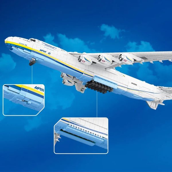 THE ULTIMATE ANTONOV 225 WITH STAND | 5349PCS - Image 4