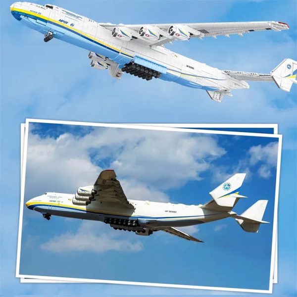 THE ULTIMATE ANTONOV 225 WITH STAND | 5349PCS - Image 6