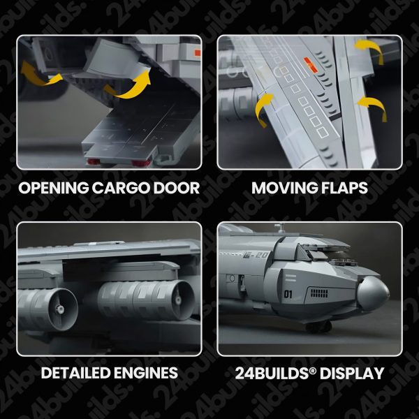 XI'AN Y-20 CARGO PLANE | 1736PCS - Image 4