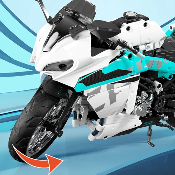 BLAZE BIKER | 827PCS - Image 4