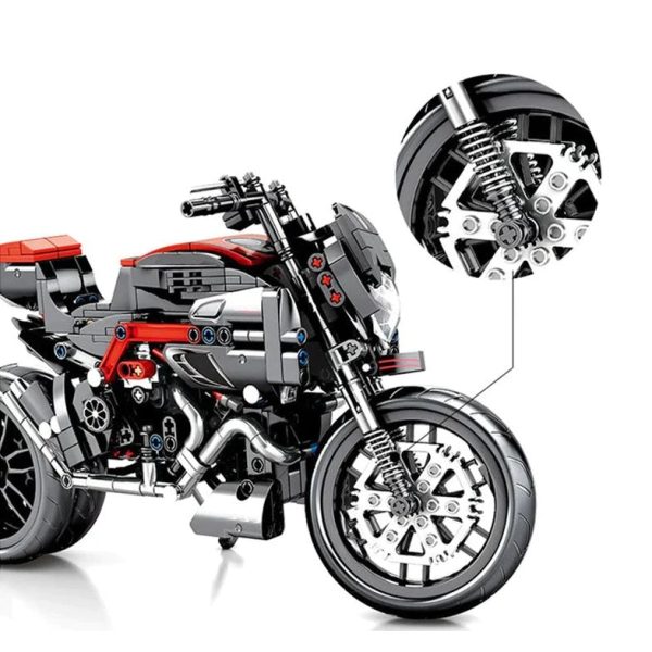 DIAVEL MOTORBIKE | 702PCS - Image 2