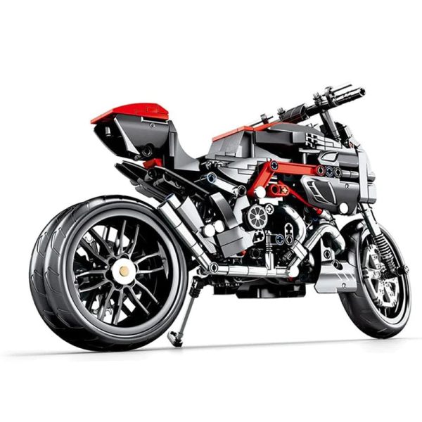 DIAVEL MOTORBIKE | 702PCS - Image 3