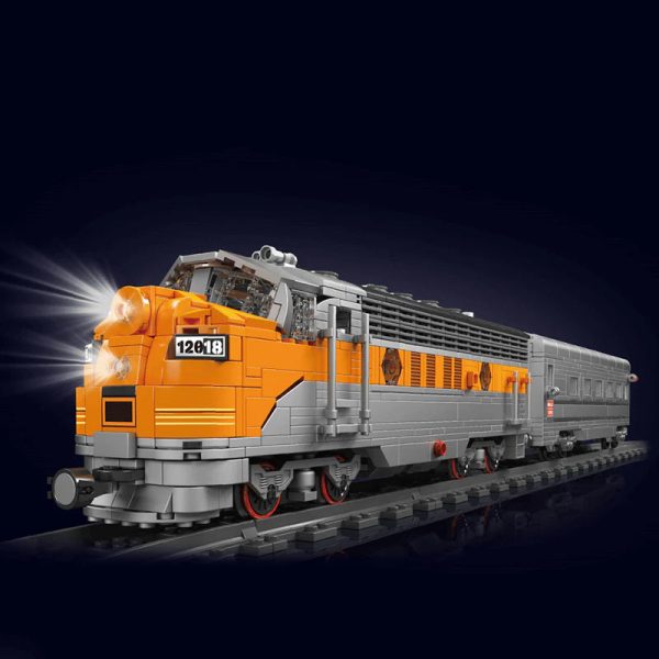 EMD F7 LOCOMOTIVE | 1540PCS - Image 2
