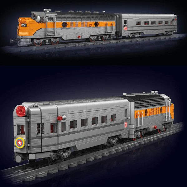 EMD F7 LOCOMOTIVE | 1540PCS - Image 3