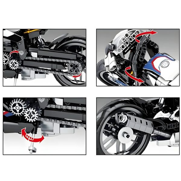 GERMAN SPORTS BIKE | 814PCS - Image 2