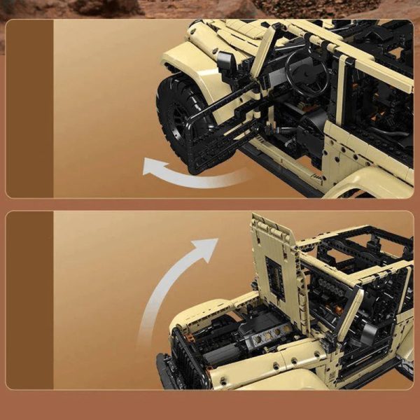 JEEP WRANGLER | 3620PCS - Image 10