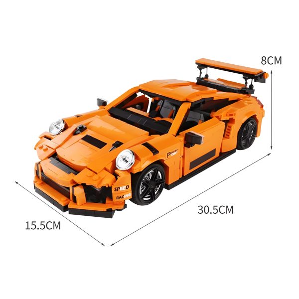 PORSCHE GT3 RS | 1075PCS - Image 4