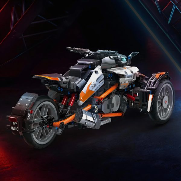 REMOTE CONTROLLED CITY TRIKE | 1228PCS - Image 3