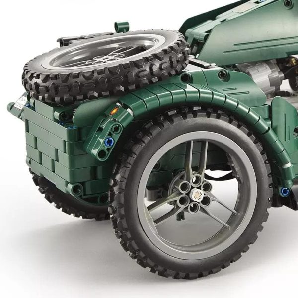 REMOTE CONTROLLED SIDECAR MOTORCYCLE | 629PCS - Image 2