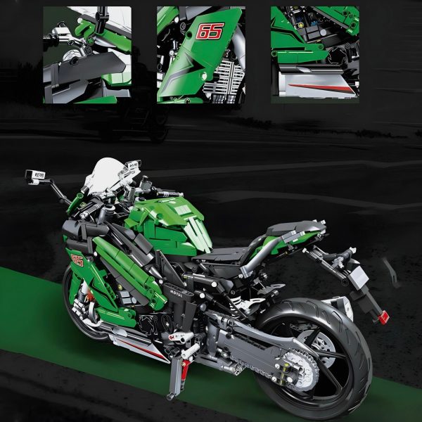 THE ULTIMATE NINJA ZX-10R | 2304PCS - Image 4