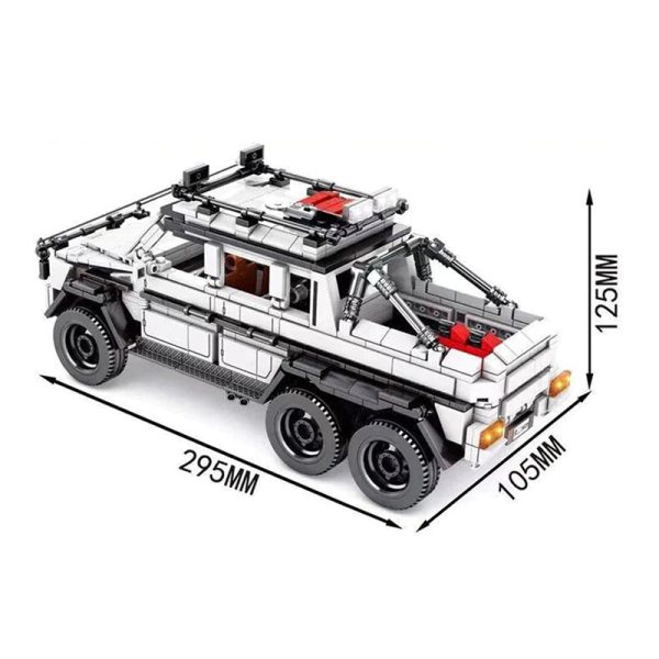 6X6 GERMAN OFF ROADER | 858PCS - Image 3