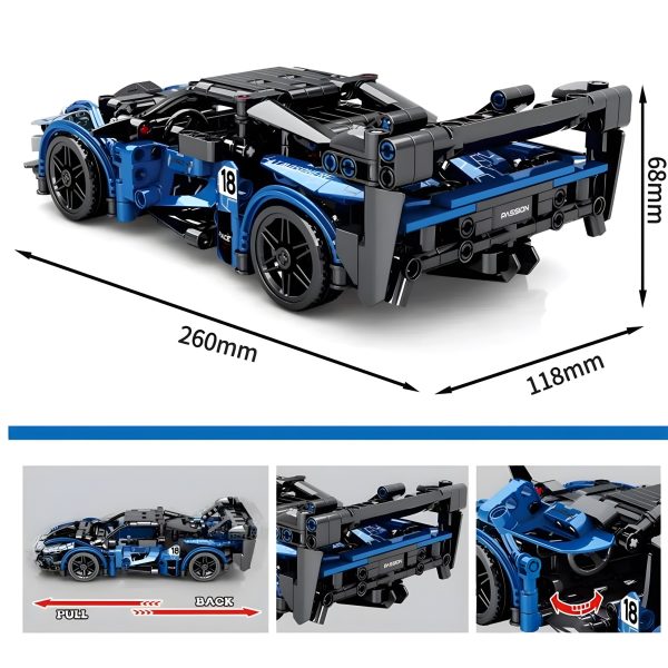 AYRTON'S HYPERCAR | 490PCS - Image 2