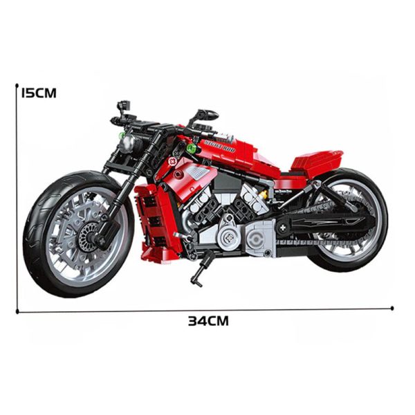 NIGHT CHOPPER | 848PCS - Image 3
