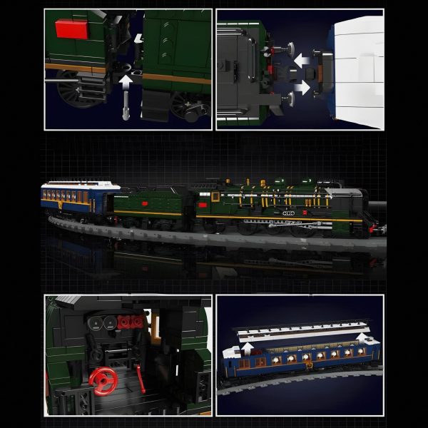 ORIENT EXPRESS LOCOMOTIVE | 3897PCS - Image 3