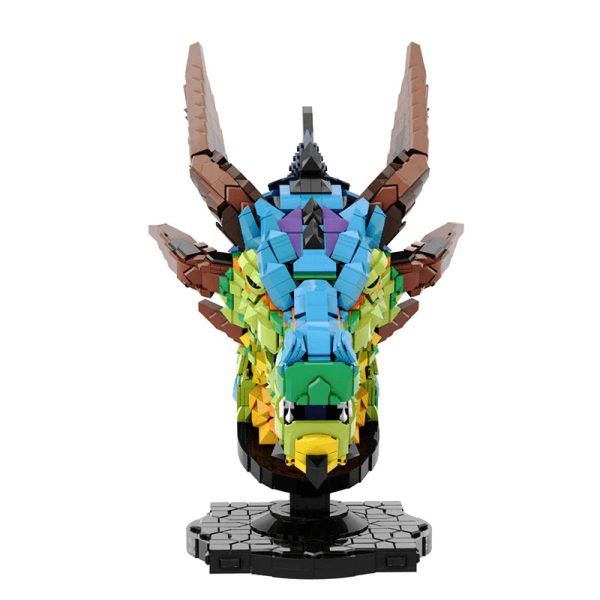 YEAR OF THE DRAGON SCULPTURE | 2581PCS - Image 2