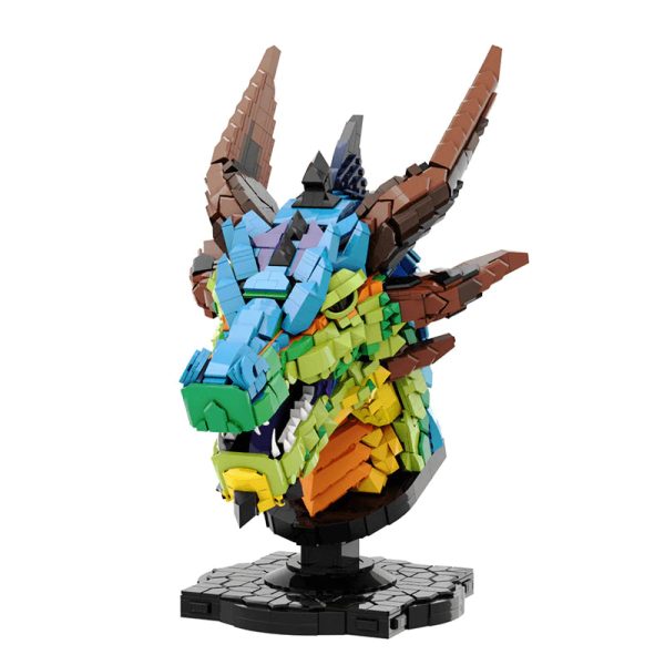 YEAR OF THE DRAGON SCULPTURE | 2581PCS - Image 3