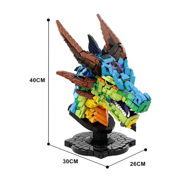 YEAR OF THE DRAGON SCULPTURE | 2581PCS - Image 7