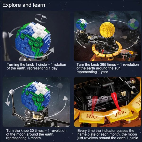 ASTROPHYSICS KINETIC SCULPTURE | 864PCS - Image 6