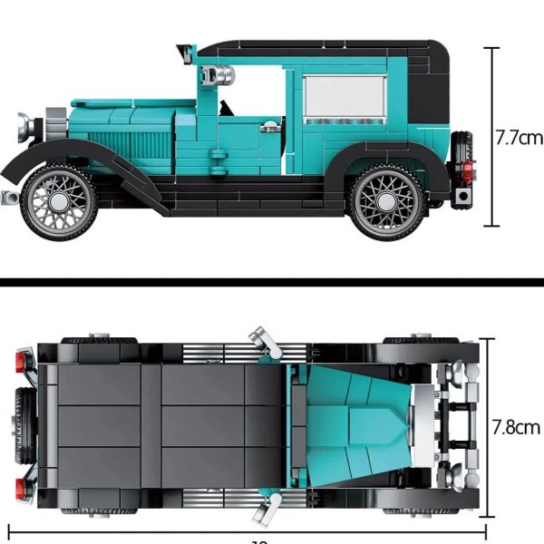 CLASSIC ELEGANT CAR | 330PCS - Image 4