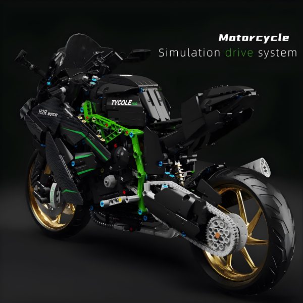 "HURRICANE" H2-R MOTORBIKE | 1808PCS - Image 3
