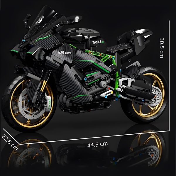 "HURRICANE" H2-R MOTORBIKE | 1808PCS - Image 5