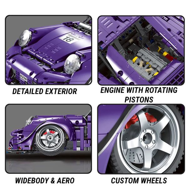 PORSCHE 993 RWB ROTANA | 2086PCS - Image 3