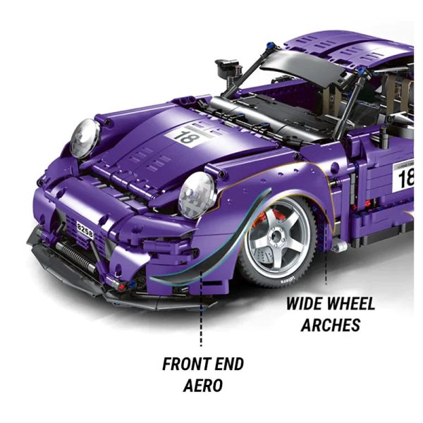 PORSCHE 993 RWB ROTANA | 2086PCS - Image 4