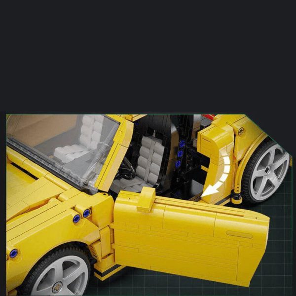 PORSCHE RUF CTR YELLOW BIRD | 1514PCS - Image 9