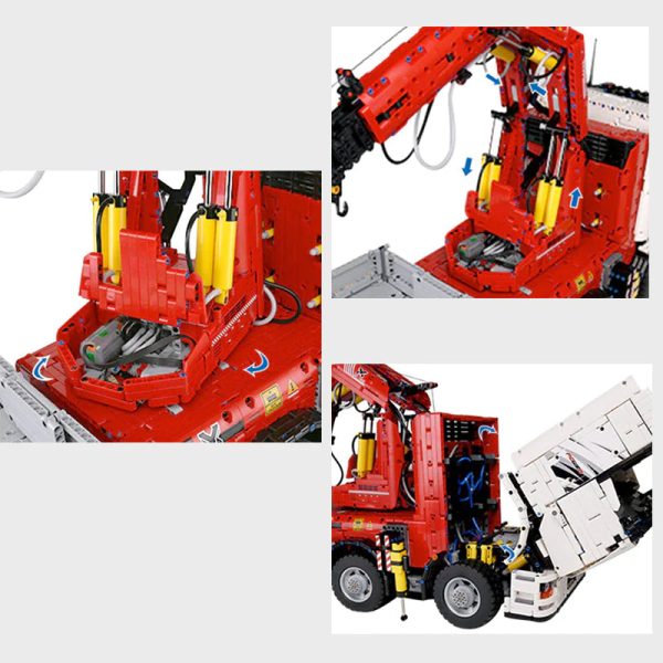 REMOTE CONTROLLED CRANE TRUCK | 8238PCS - Image 4