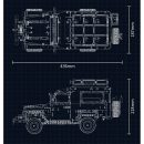 REMOTE CONTROLLED FJ40 LAND CRUISER | 2101PCS