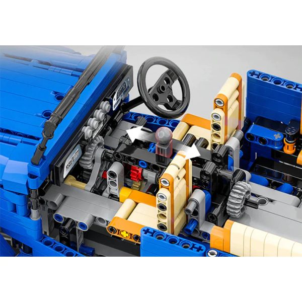 REMOTE CONTROLLED FJ40 LAND CRUISER | 2101PCS - Image 3