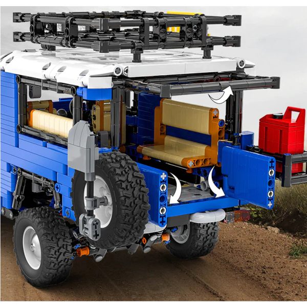 REMOTE CONTROLLED FJ40 LAND CRUISER | 2101PCS - Image 5
