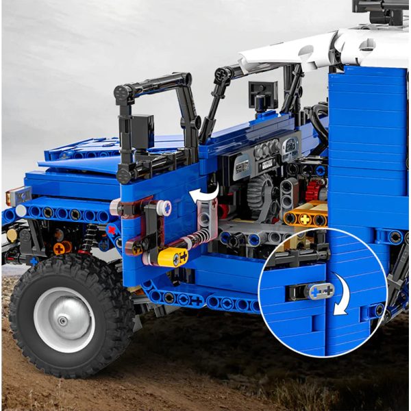 REMOTE CONTROLLED FJ40 LAND CRUISER | 2101PCS - Image 6