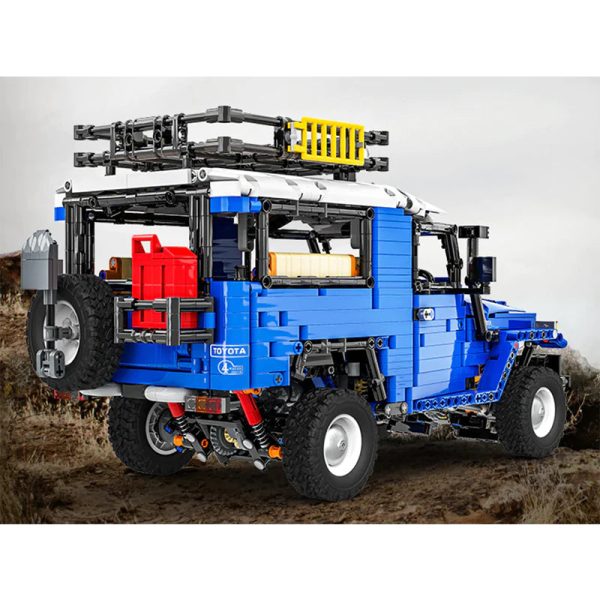 REMOTE CONTROLLED FJ40 LAND CRUISER | 2101PCS - Image 9