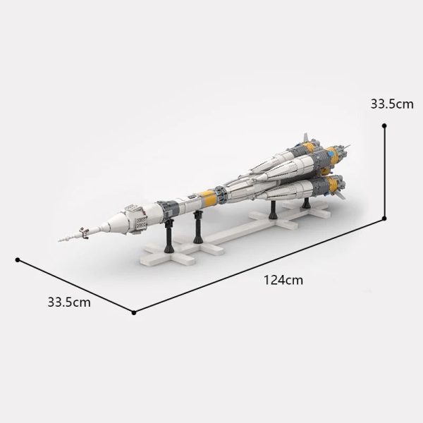 SOYUZ-FG ROCKET | 3739PCS - Image 7