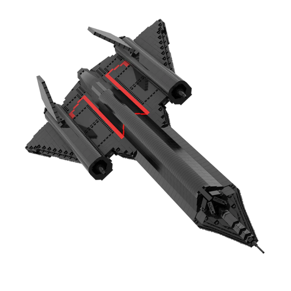 SR-71 BLACKBIRD | 1968PCS - Image 3