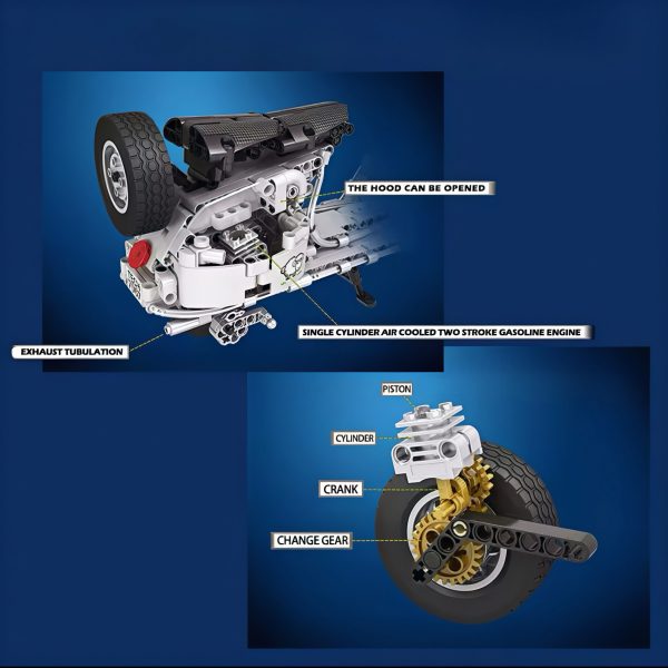 VESPA | 594PCS - Image 3