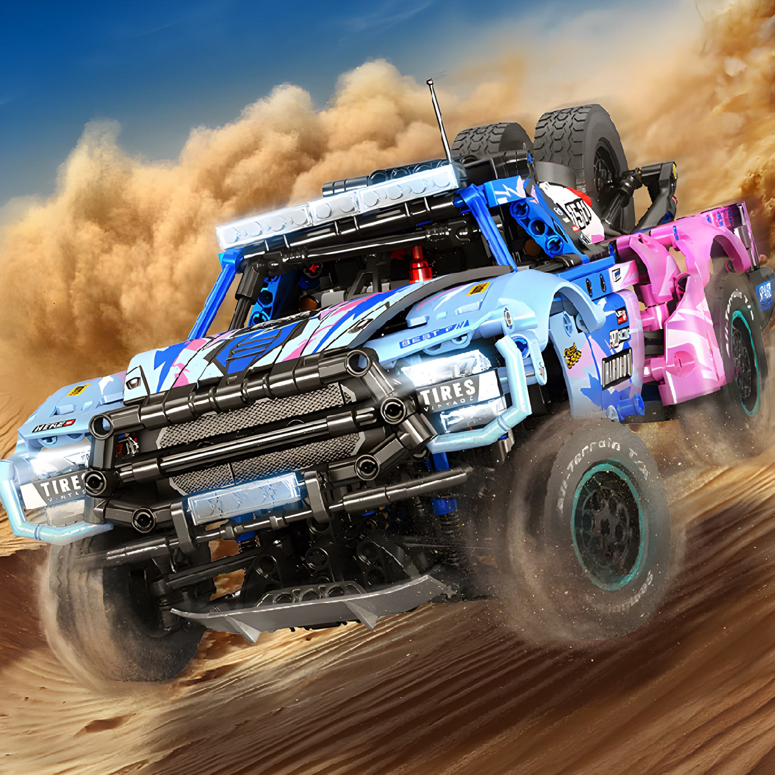 DAKAR TROPHY TRUCK | 1340PCS - Image 9